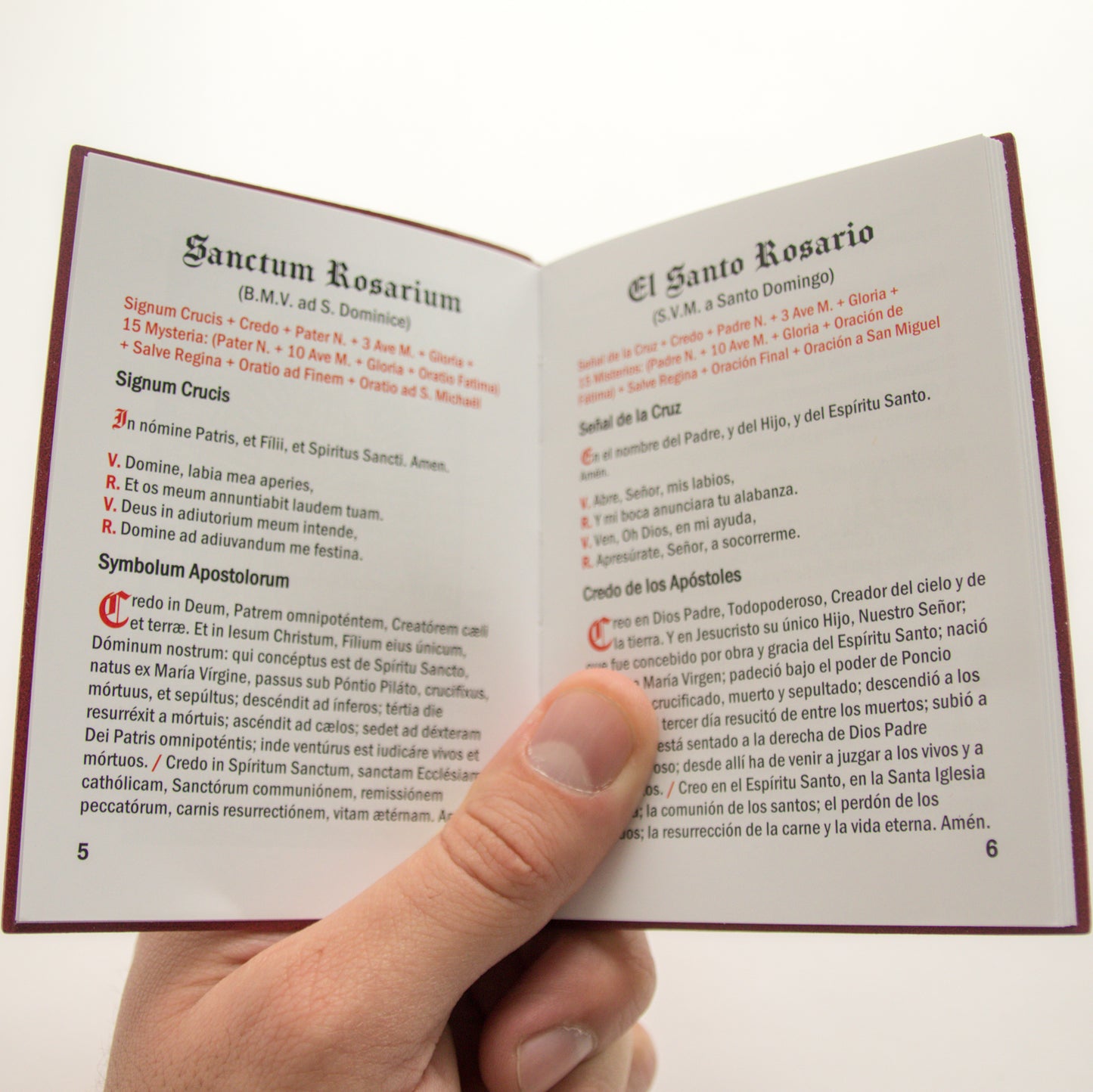 Large Prayer Book (Español/Latín)